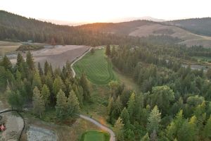 CDA National 11th Tee Aerial 2023